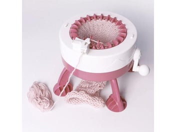 Listing 4 of 9 for 22 Needles Creative DIY Knitting Machine Magic Loop Weaving Loom Weaving Scarf