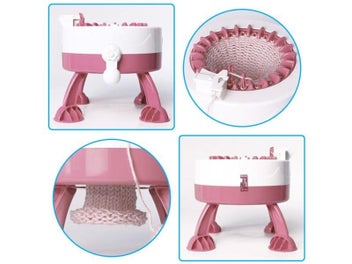 Listing 7 of 9 for 22 Needles Creative DIY Knitting Machine Magic Loop Weaving Loom Weaving Scarf
