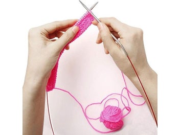 Listing 6 of 9 for 1Pc 1.5-10mm Circular Knitting Needles Stainless Steel Crochet Needles Knitting