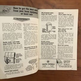 Listing 3 of 10 for CALTEX FARM MANUAL 1962
