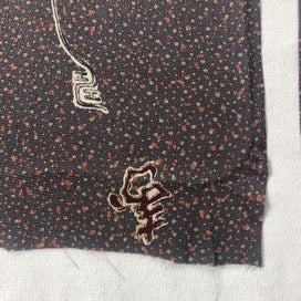 Listing 6 of 13 for Japanese Vintage Silk Fabric Pieces X2 Kimono Panels