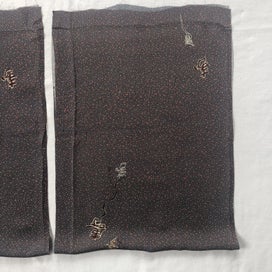Listing 10 of 13 for Japanese Vintage Silk Fabric Pieces X2 Kimono Panels