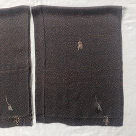 Listing 13 of 13 for Japanese Vintage Silk Fabric Pieces X2 Kimono Panels