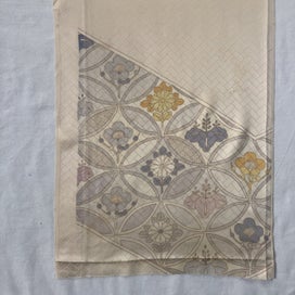 Listing 10 of 13 for Vintage Japanese Silk Fabric Piece Kimono Silk Panel