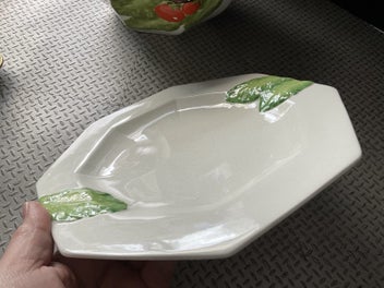 Listing 18 of 20 for Carlton Ware 1920-1926 - Tomato and Lettuce Bowl Plate and Servers - Rare