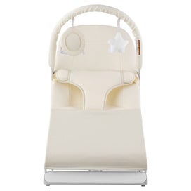 Listing 10 of 11 for New Baby Bouncer Folding Bouncer Seat Chair for Babies 0-9 Months with Toy Bar