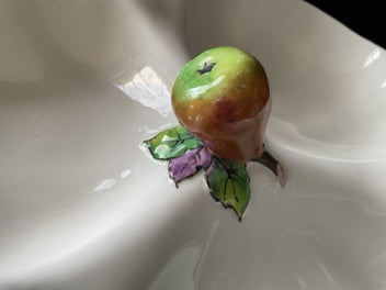 Listing 3 of 9 for Tuscan China - 1920’s - 3 Compartment dish with Pear handle - Gorgeous