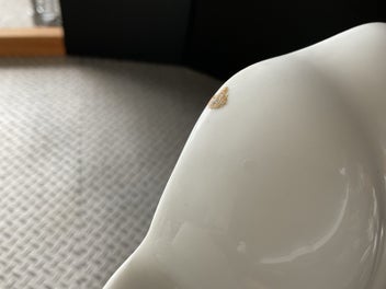 Listing 5 of 9 for Tuscan China - 1920’s - 3 Compartment dish with Pear handle - Gorgeous