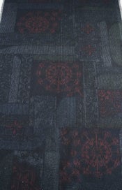 Listing 6 of 13 for Vintage Kimono Tsumugi Fabric - Authentic Japanese Textile W35cm L160cm 3027L