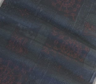 Listing 8 of 13 for Vintage Kimono Tsumugi Fabric - Authentic Japanese Textile W35cm L160cm 3027L