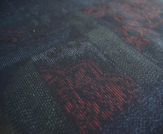 Listing 11 of 13 for Vintage Kimono Tsumugi Fabric - Authentic Japanese Textile W35cm L160cm 3027L