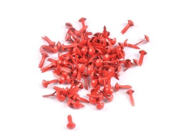 Listing 6 of 9 for Mix Round Fastener Brads Embellishments For Scrapbook DIY Handmade Metal Crafts