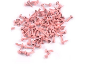 Listing 1 of 9 for Mix Round Fastener Brads Embellishments For Scrapbook DIY Handmade Metal Crafts