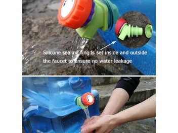 Listing 8 of 10 for Large Capacity Portable Water Bucket Driving Pure Water Tank Container With