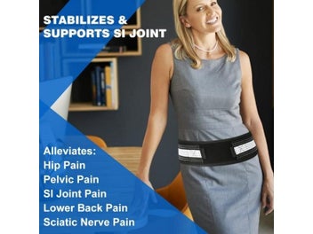 Listing 5 of 10 for Sacroiliac SI Joint Hip Belt Lower Back Support-Hip Braces For Hip Pain Pelvic