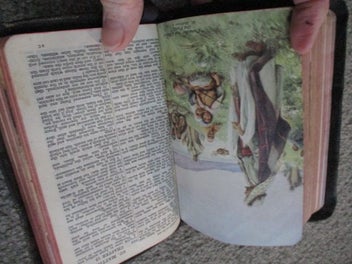 Listing 6 of 7 for (TO) Old leather Holy Bible...