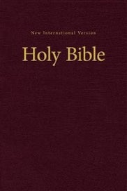Listing 1 of 1 for NIV, Value Pew and Worship Bible, Hardback, Burgundy