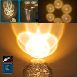 Listing 4 of 20 for 3D Galaxy Star Crystal Ball Glass Ball LED *Local Buy*