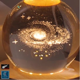 Listing 10 of 20 for 3D Galaxy Star Crystal Ball Glass Ball LED *Local Buy*