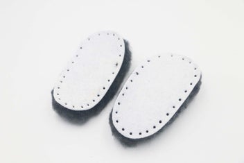 Listing 16 of 17 for Sheepskin Soles for Crocheted Children's Shoes