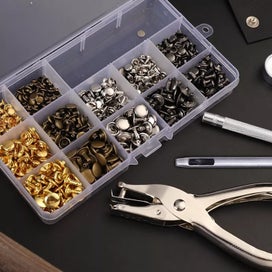 Listing 2 of 9 for New Leather Snap Fasteners Kit Sale Sale