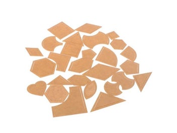 Listing 7 of 9 for 54pcs Transparent Acrylic Quilting Sewing Stencils Craft Ruler DIY Tool