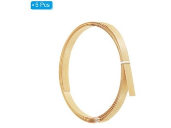 Listing 1 of 9 for Bamboo Strips 7/16Inchx10Ft 5Pack For Basket DIY Crafts Beige Durable