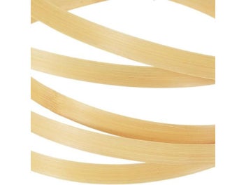 Listing 6 of 9 for Bamboo Strips 7/16Inchx10Ft 5Pack For Basket DIY Crafts Beige Durable