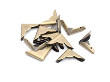 Listing 8 of 10 for 12PCS Bronze/Silver/Bronze Option Book Scrapbooking Albums Menus Folders Corner