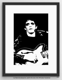 Listing 7 of 8 for Lou Reed | | Framed Photo