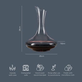 Listing 2 of 3 for Glass Decanter - Wilkie Brothers Kinross (1200ml)