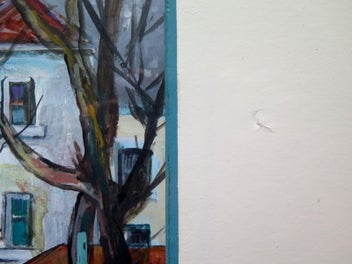 Listing 5 of 7 for BETTY PILKINGTON (1923-2008) "OFF THE TOWN BELT" MIXED MEDIA