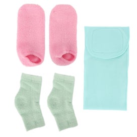 Listing 2 of 5 for moisturizing gel socks Moisturizing Neck Wrap Socks Repairing Reusable Hydrating