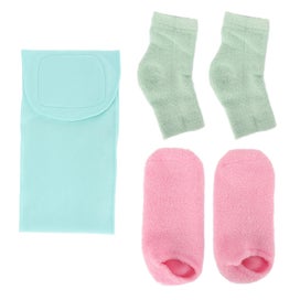Listing 3 of 5 for moisturizing gel socks Moisturizing Neck Wrap Socks Repairing Reusable Hydrating