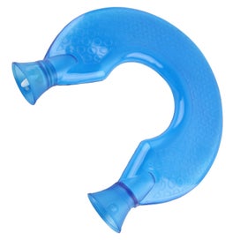 Listing 4 of 5 for u shaped hot water bag 1400ml U Shaped Hot Water Bag Translucent Blue PVC