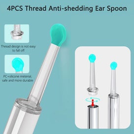 Listing 4 of 4 for Ear Wax Removal Tool Camera 3.3mm HD Ear Scope Otoscope with Light-White
