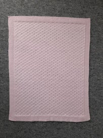 Listing 2 of 2 for Hand knitted baby blanket
