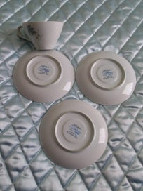 Listing 2 of 3 for Noritake Wild Ivy, 1 cup + 3 saucers