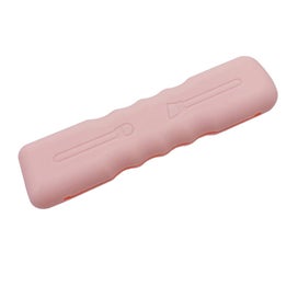 Listing 2 of 6 for Portable Travel Makeup Brush Holder Silicone Makeup Brush Case Bag -Pink