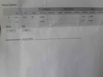 Listing 3 of 3 for Specsavers progressive glasses