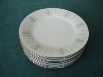 Listing 1 of 3 for 8 Quality Noritake Japan Salad/Dessert Plates - Isabella 6531. VG Condition.