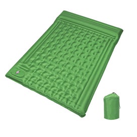 Listing 1 of 9 for Mountview Double Camping Sleeping Mattress Widened Inflating Air Mat Pillow Bag