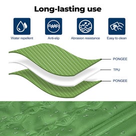 Listing 7 of 9 for Mountview Double Camping Sleeping Mattress Widened Inflating Air Mat Pillow Bag