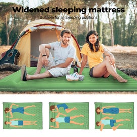 Listing 8 of 9 for Mountview Double Camping Sleeping Mattress Widened Inflating Air Mat Pillow Bag