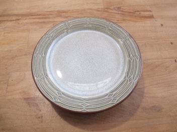 Listing 2 of 6 for 5 x Bing & Grondahl Jens Quistgaard Stoneware "Rune" Side Plate No. 618