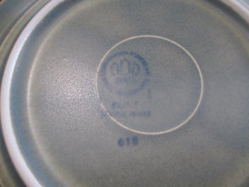 Listing 6 of 6 for 5 x Bing & Grondahl Jens Quistgaard Stoneware "Rune" Side Plate No. 618