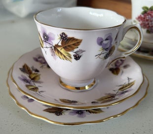 Listing 1 of 2 for Lovely Vintage Colclough Pattern 8253 Trio