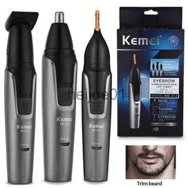 Listing 3 of 7 for Electric Shavers 3in1 rechargeable beard trimer men micro shaver eyebrow hair...