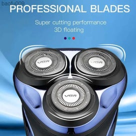 Listing 4 of 8 for Original VGR 3D Floating Head Rotary Shaver For Men Waterproof Beard Electric...