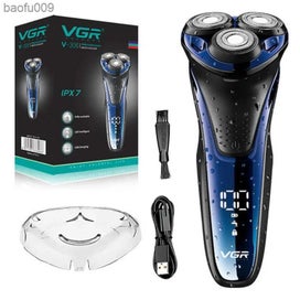 Listing 8 of 8 for Original VGR 3D Floating Head Rotary Shaver For Men Waterproof Beard Electric...